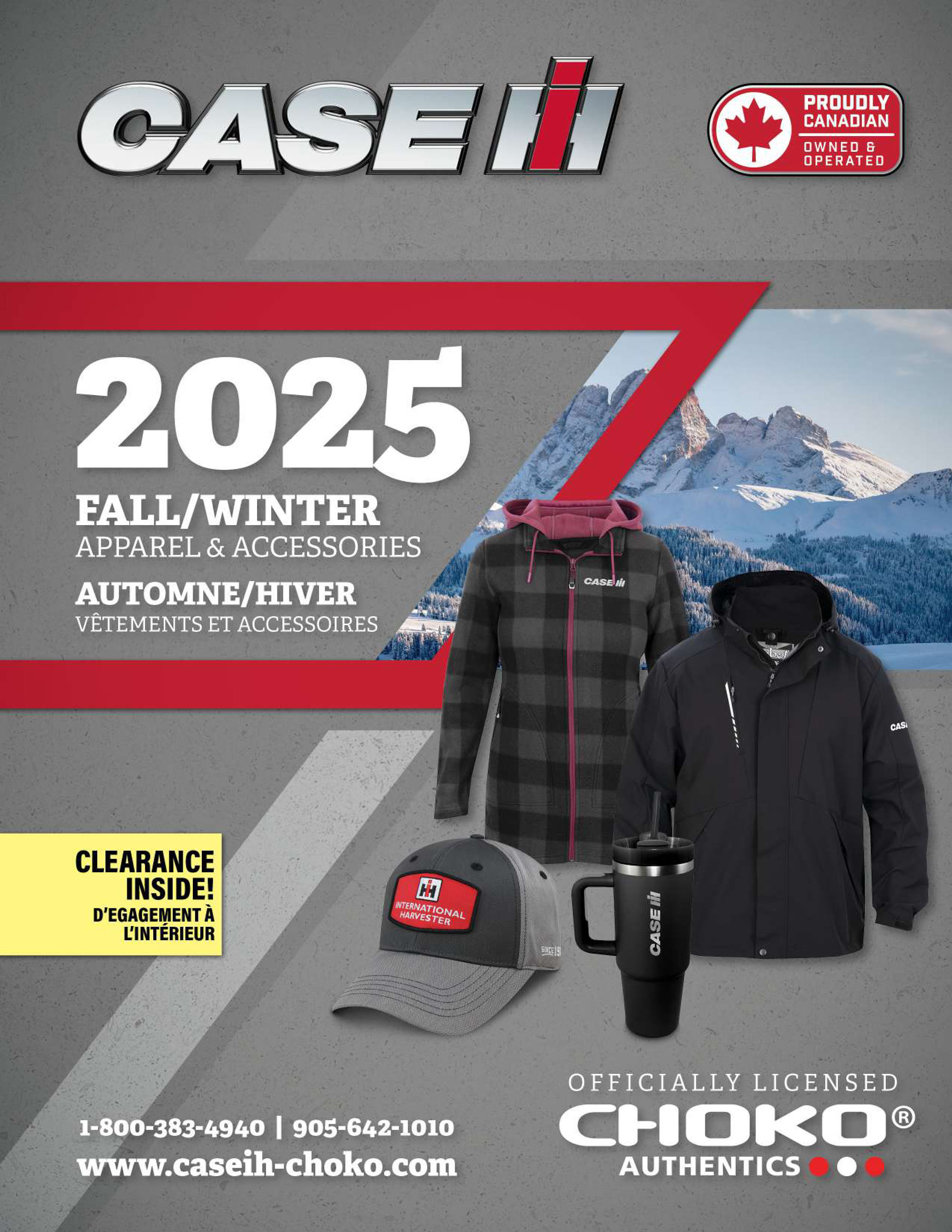 Choko Case IH Clothing and Accessories, Clothing Catalogs, Clothing Catalogues
