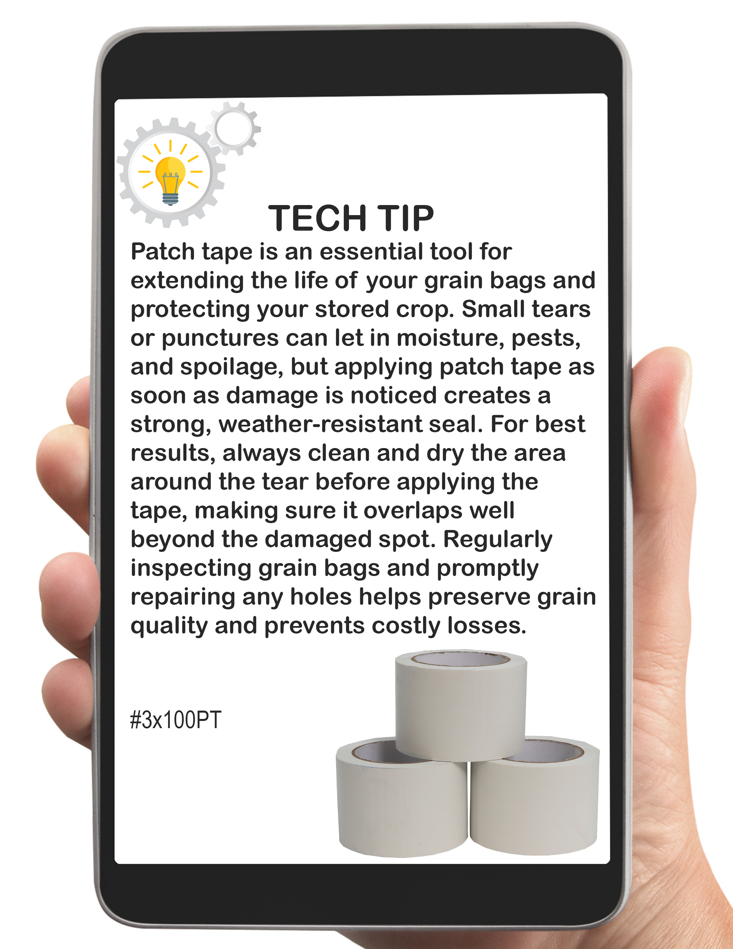 Tech Tip: Patch Tape